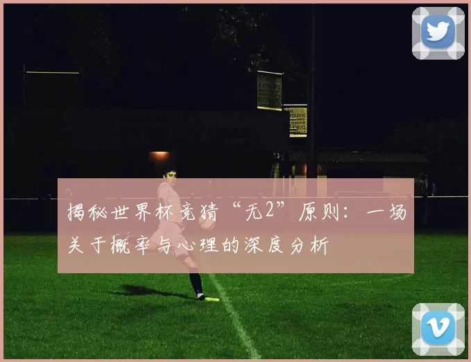 揭秘世界杯竞猜“无2”原则:一场关于概率与心理的深度分析