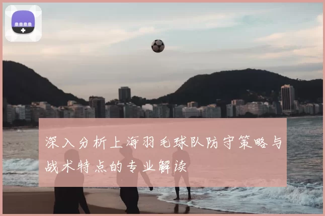 深入分析上海羽毛球队防守策略与战术特点的专业解读